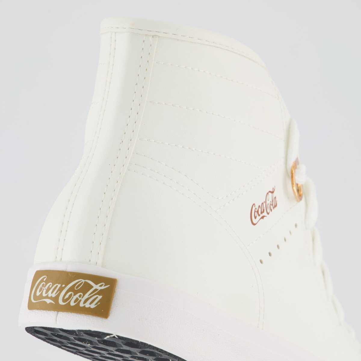 Tênis Coca Cola Montreal Town Feminino Branco Branco 6