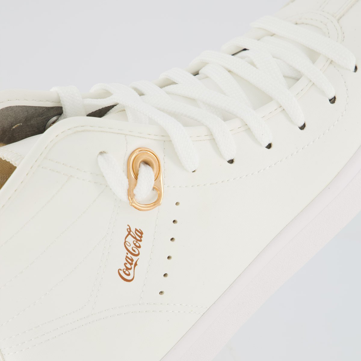 Tênis Coca Cola Montreal Town Feminino Branco Branco 7