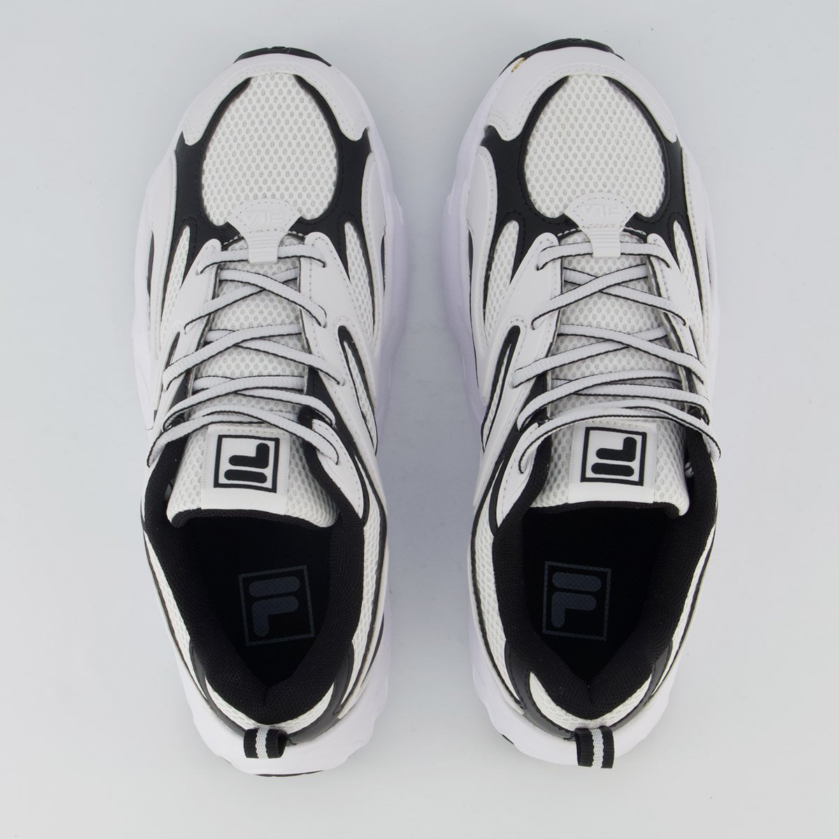 Tenis Fila Buzzard Bold Feminino Branco e Preto Branco/Preto 4