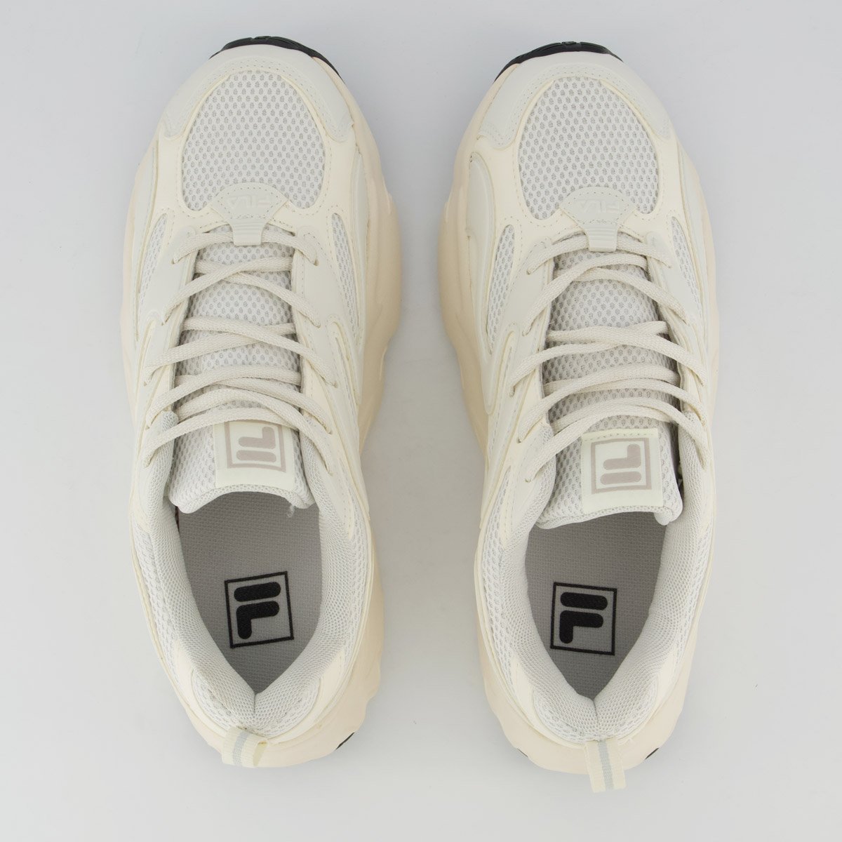 Tenis Fila Buzzard Bold Branco e Bege Branco/Bege 4