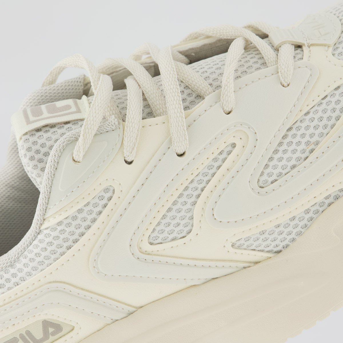 Tenis Fila Buzzard Bold Branco e Bege Branco/Bege 7