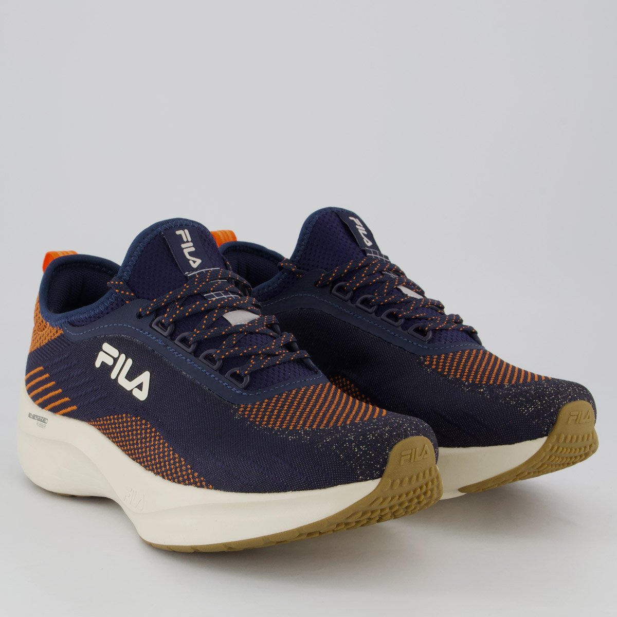 Tênis Fila Go Trainer 2 Azul Marinho e Laranja Azul Marinho/Laranja 2