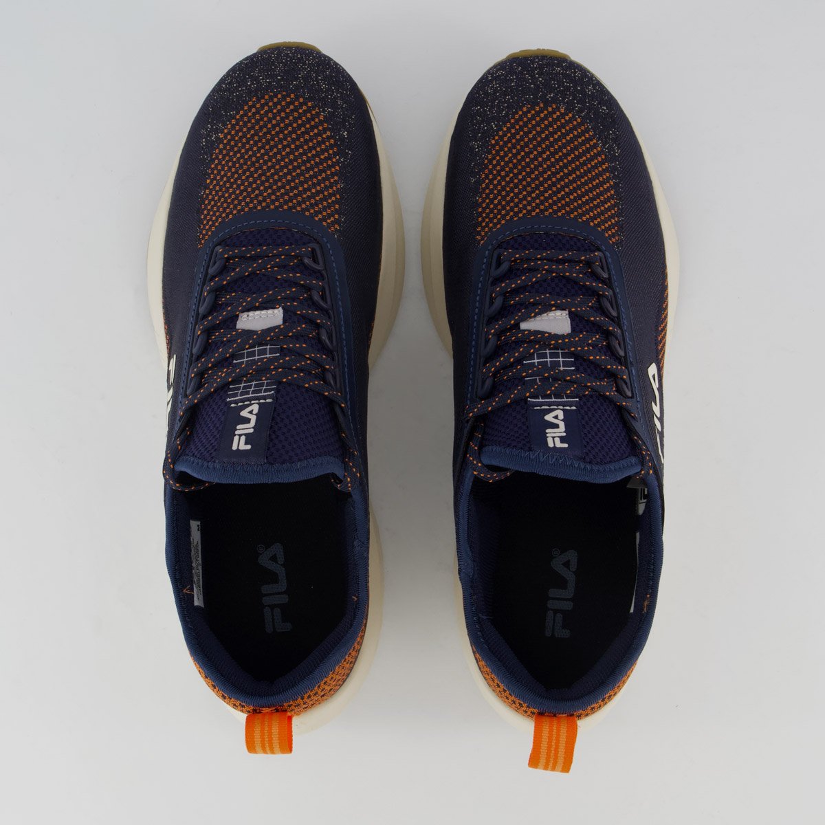 Tênis Fila Go Trainer 2 Azul Marinho e Laranja Azul Marinho/Laranja 4