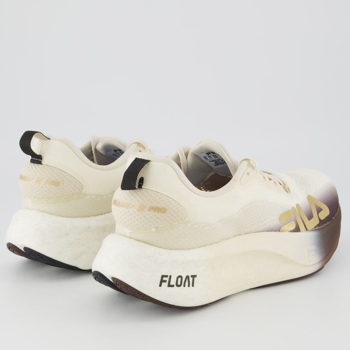 Tenis Fila Float Maxxi 2 Pro Feminino Branco e Marrom Branco/Marrom 3