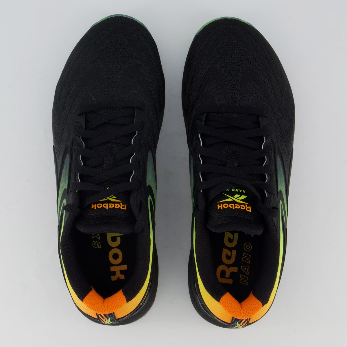 Tênis Reebok Nano X5 Edge Preto e Verde Preto/Verde 4