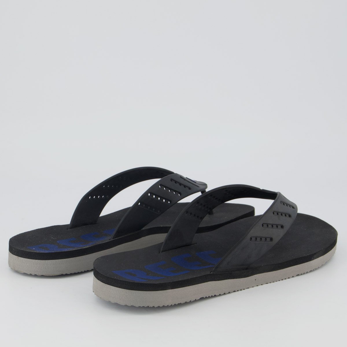 Chinelo Reef Jet Smoothy Preto Preto 4