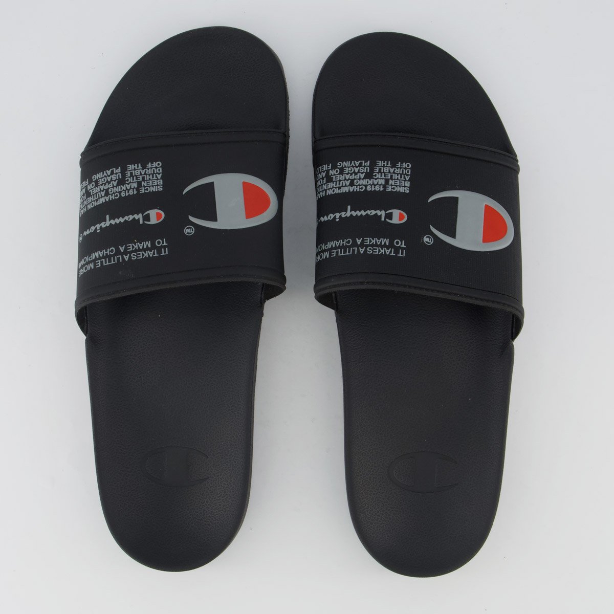 Chinelo Champion Nuvem Ipo Squish Preto