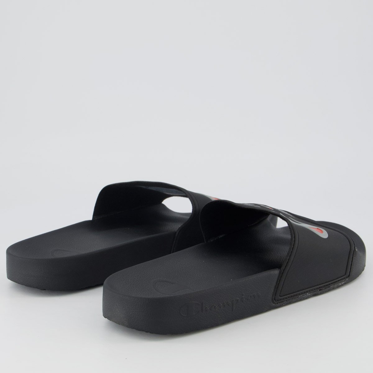 Chinelo Champion Nuvem Ipo Squish Preto Preto 4