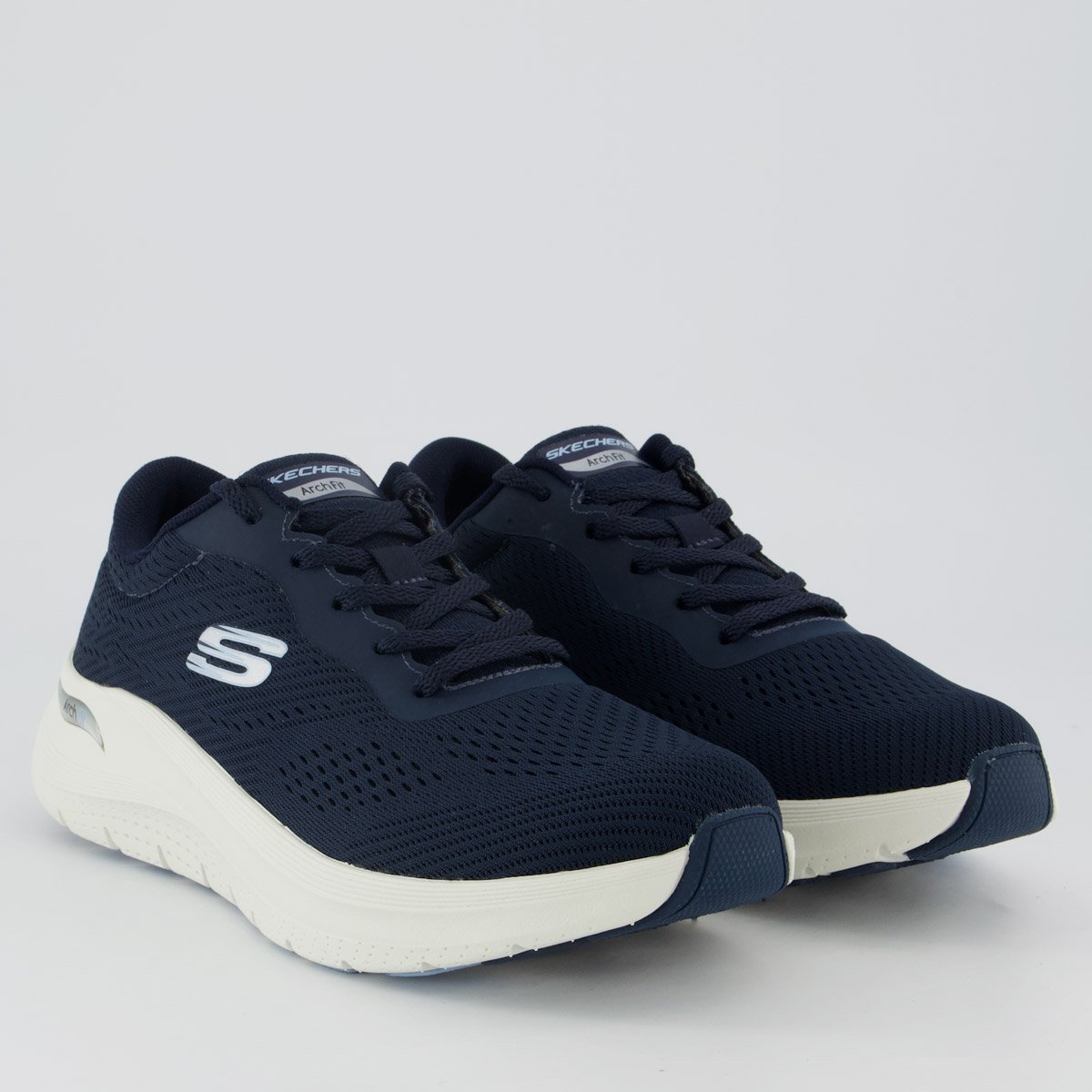 Tênis Skechers Arch Fit 2.0 Big League Marinho Feminino Azul Marinho 2