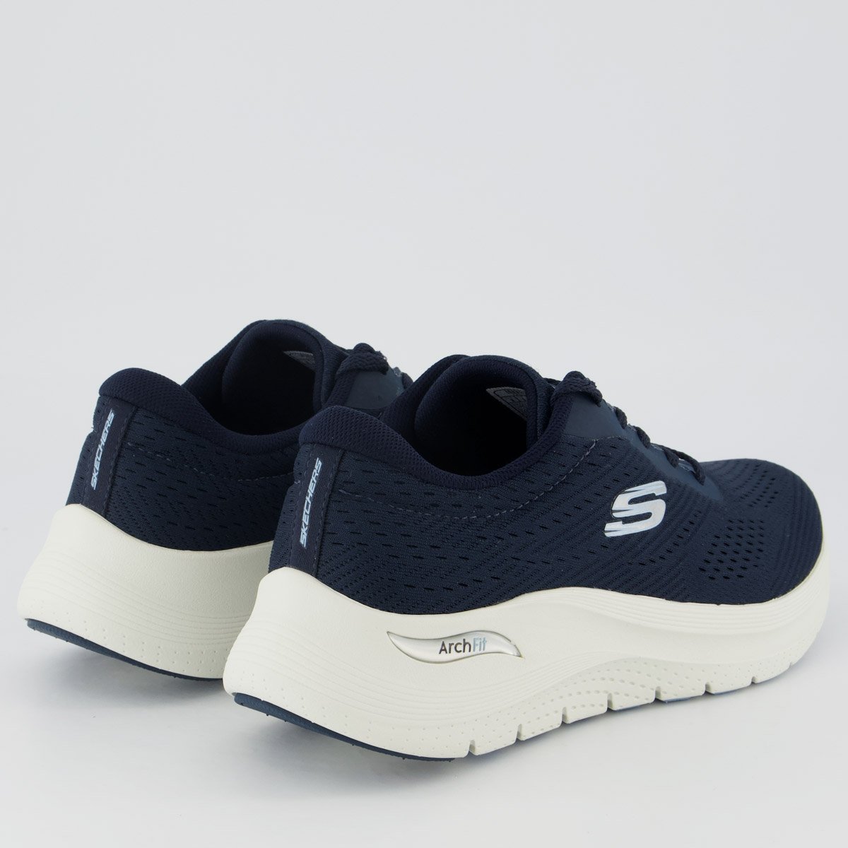 Tênis Skechers Arch Fit 2.0 Big League Marinho Feminino Azul Marinho 3