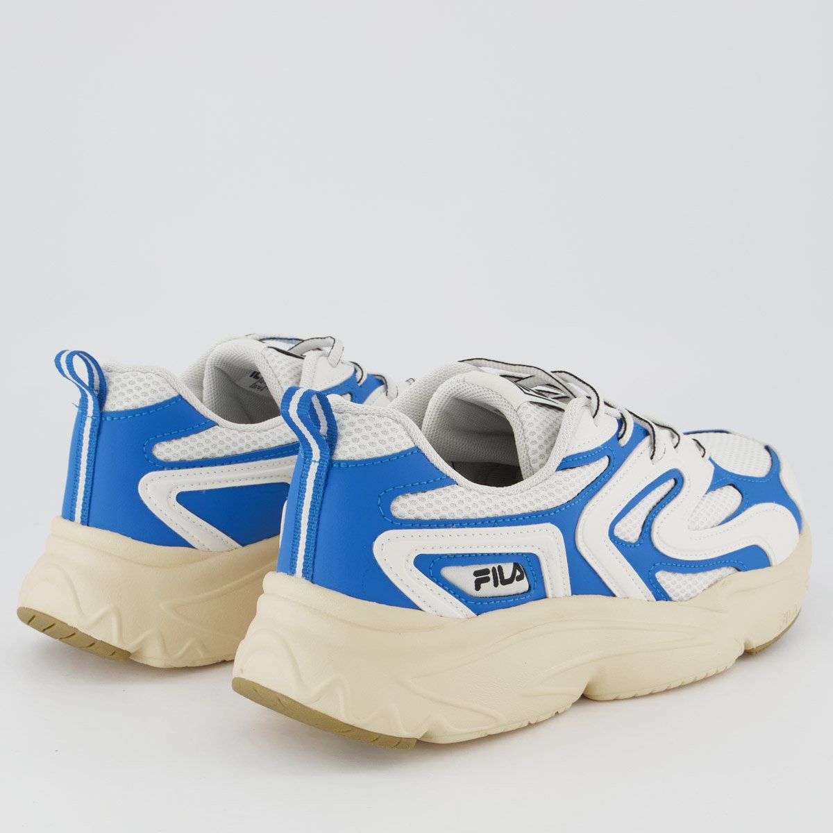Tenis Fila Buzzard Bold Branco e Azul Branco/Azul 3