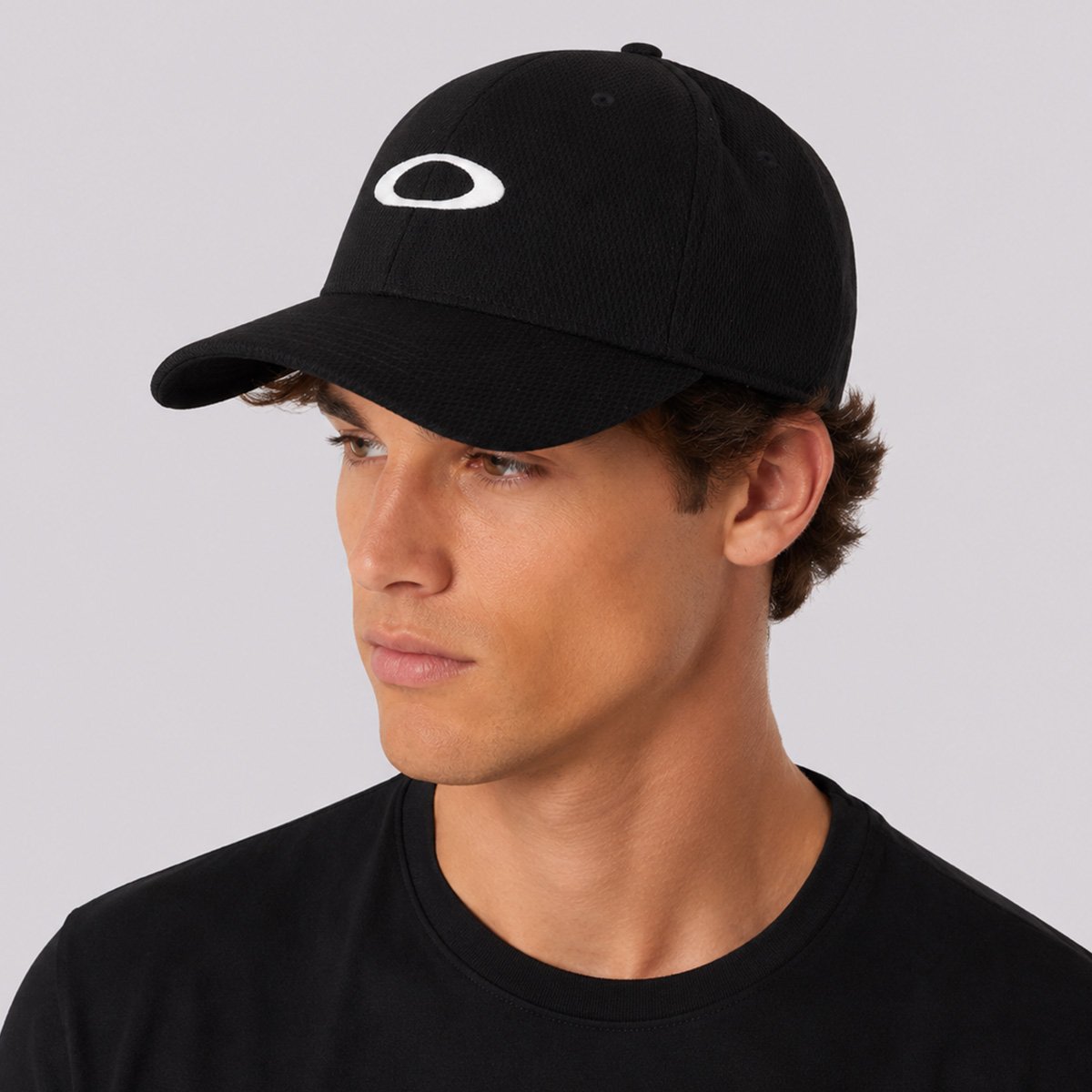 Boné Oakley Mod Golf Ellipse Hat Preto Preto 5