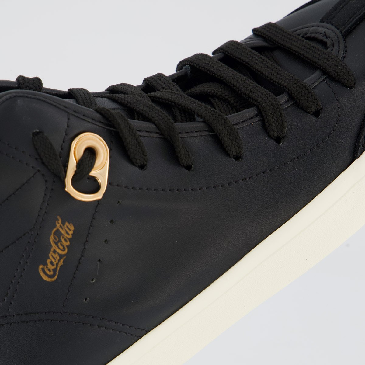 Tênis Coca Cola Montreal Town Feminino Preto e Dourado Preto/Dourado 7