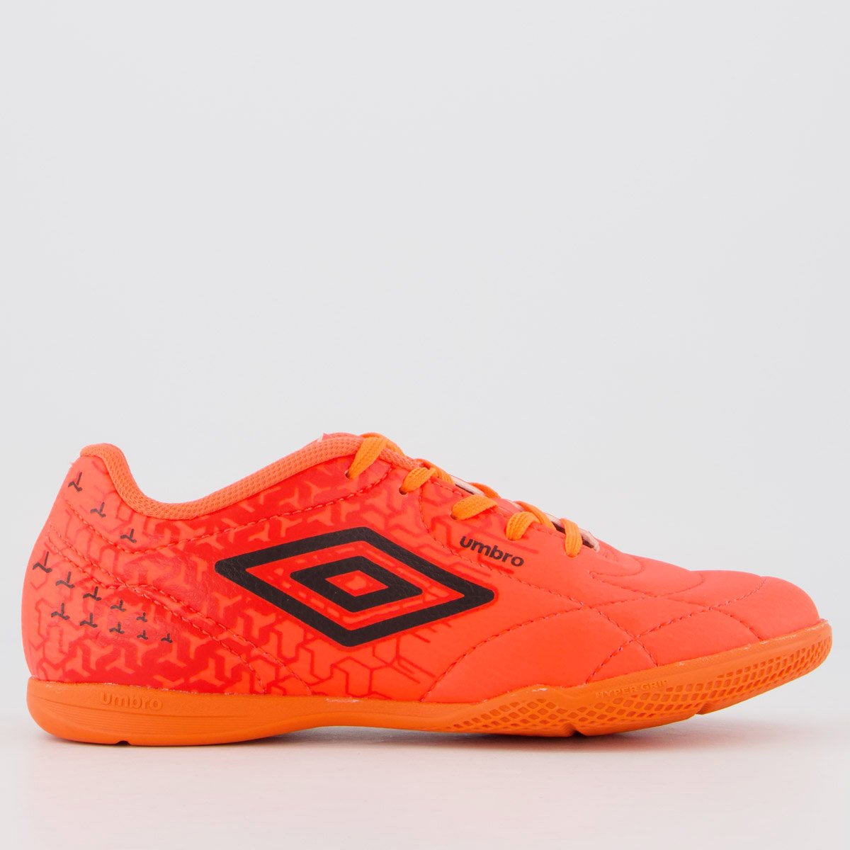 Chuteira Umbro Class Neo Futsal Juvenil Laranja