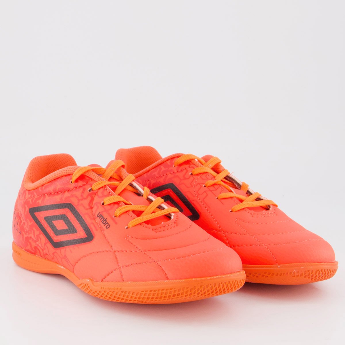 Chuteira Umbro Class Neo Futsal Juvenil Laranja Laranja 2