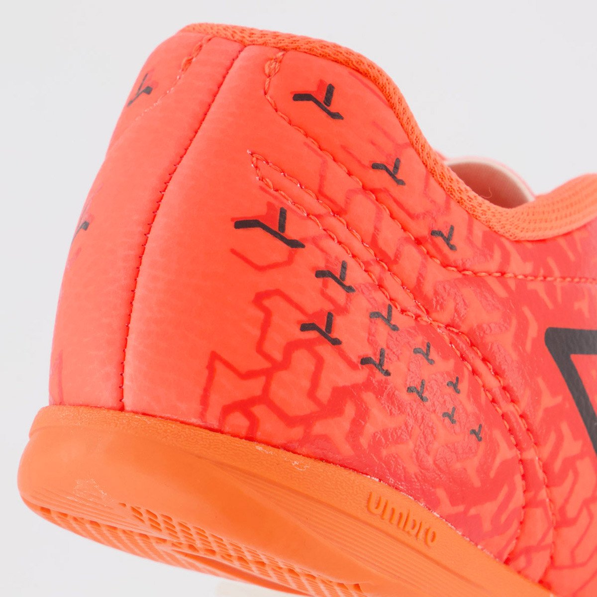 Chuteira Umbro Class Neo Futsal Juvenil Laranja Laranja 6