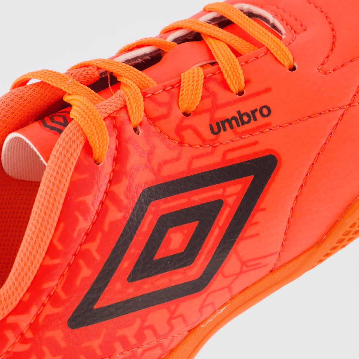 Chuteira Umbro Class Neo Futsal Juvenil Laranja Laranja 7