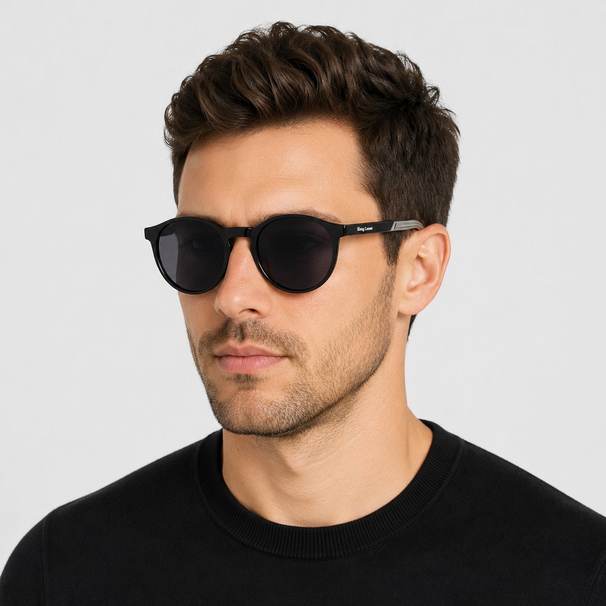 Óculos de Sol Hang Loose Storia C1 Preto e Cinza Preto 4