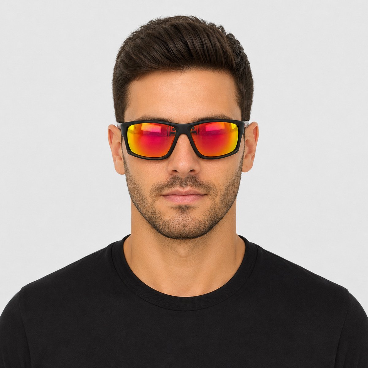 Óculos de Sol Hang Loose Sport Vermelho e Preto Vermelho 6