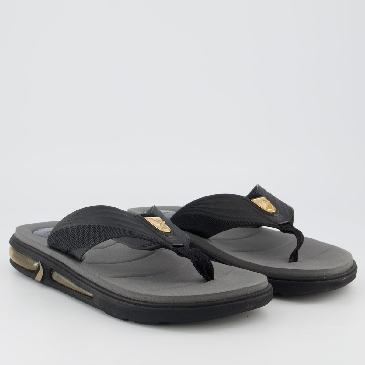 Chinelo Rider Rbold 2 Cinza e Preto Preto/Cinza 3