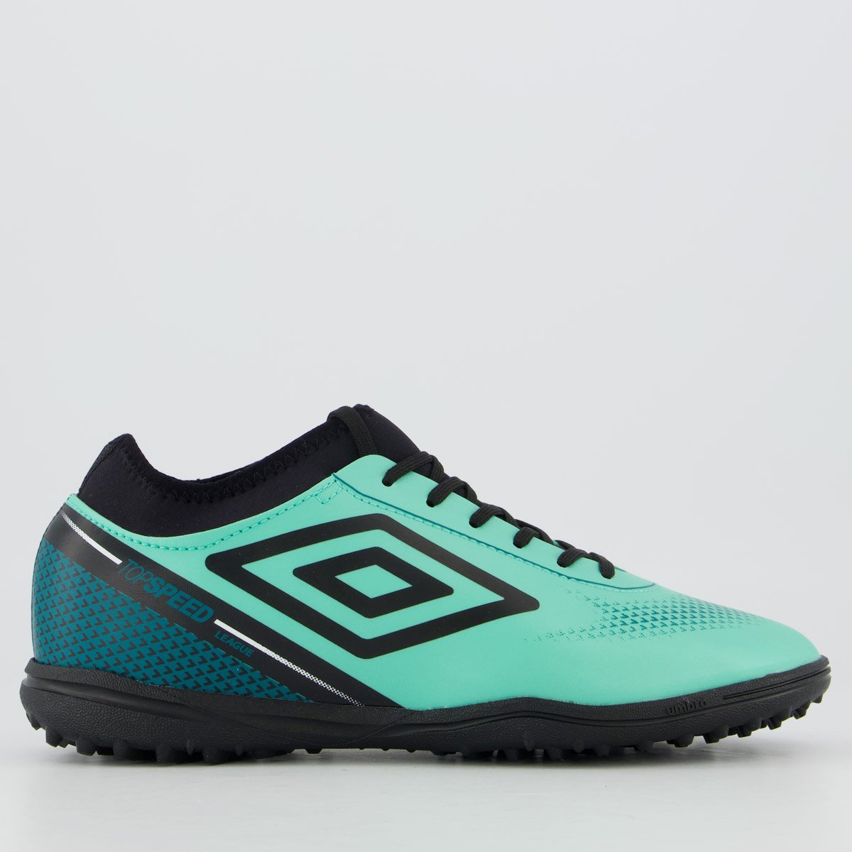 Chuteira Umbro Top Speed League Society Verde