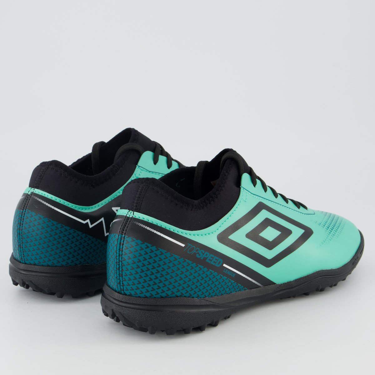 Chuteira Umbro Top Speed League Society Verde Verde 3