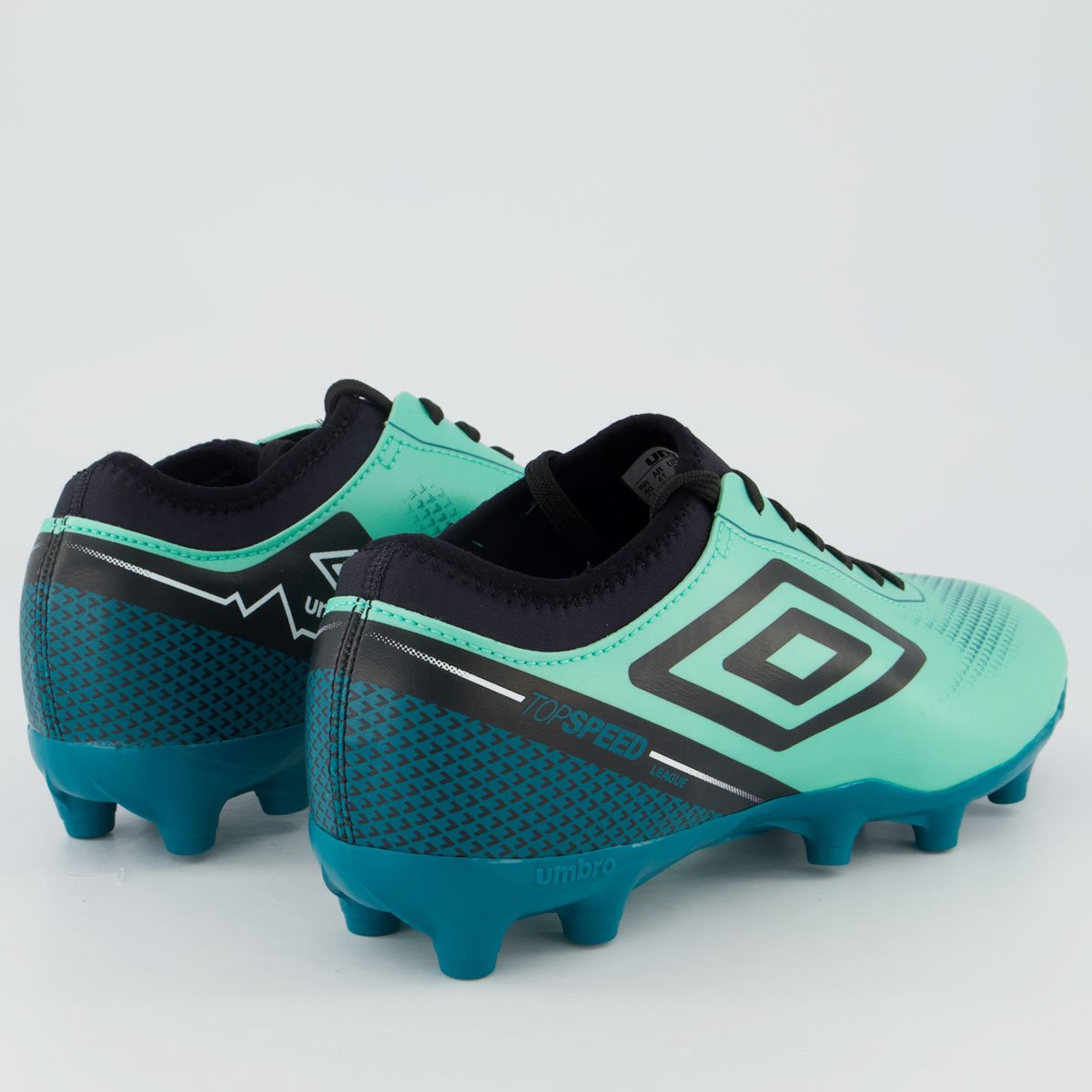 Chuteira Umbro Top Speed League Campo Verde e Preta Verde/Preto 3