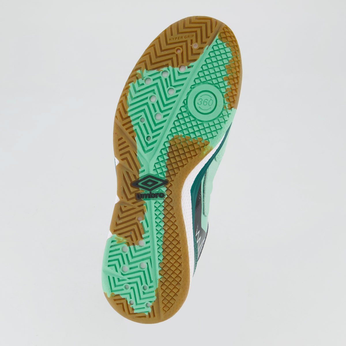 Chuteira Umbro Adamant Master Class Pro Bump Futsal Verde e Preta Verde/Preto 5