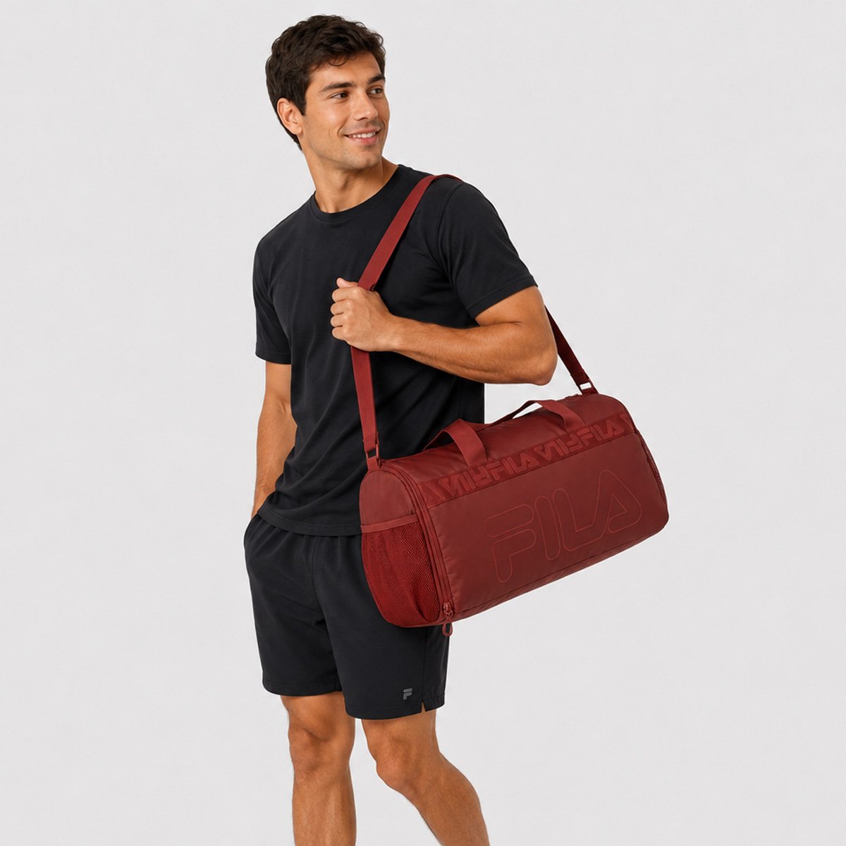 Bolsa Unisex Fila Sport Life Outline Vermelha Vermelho 6