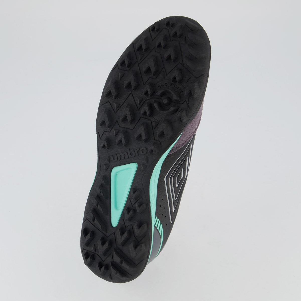 Chuteira Umbro Neo Comfort Society Preta e Verde Preto/Verde 5