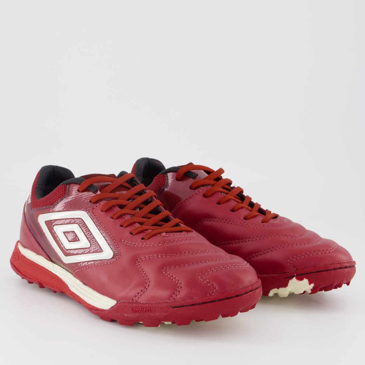 Chuteira Umbro Adamant Master Class Pro Bump Society Vermelha Vermelho 2