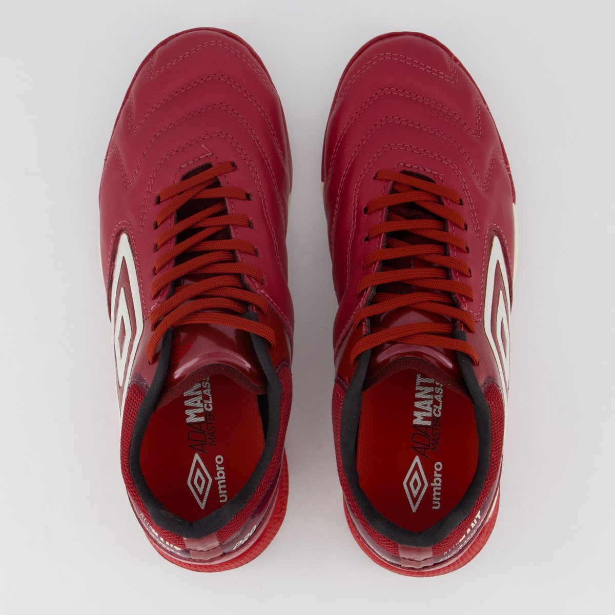 Chuteira Umbro Adamant Master Class Pro Bump Society Vermelha Vermelho 4