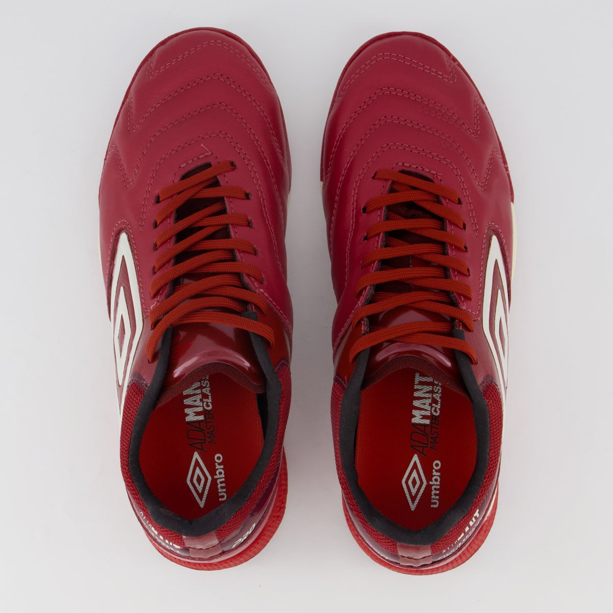 Chuteira Umbro Adamant Master Class Pro Bump Society Vermelha Vermelho 4