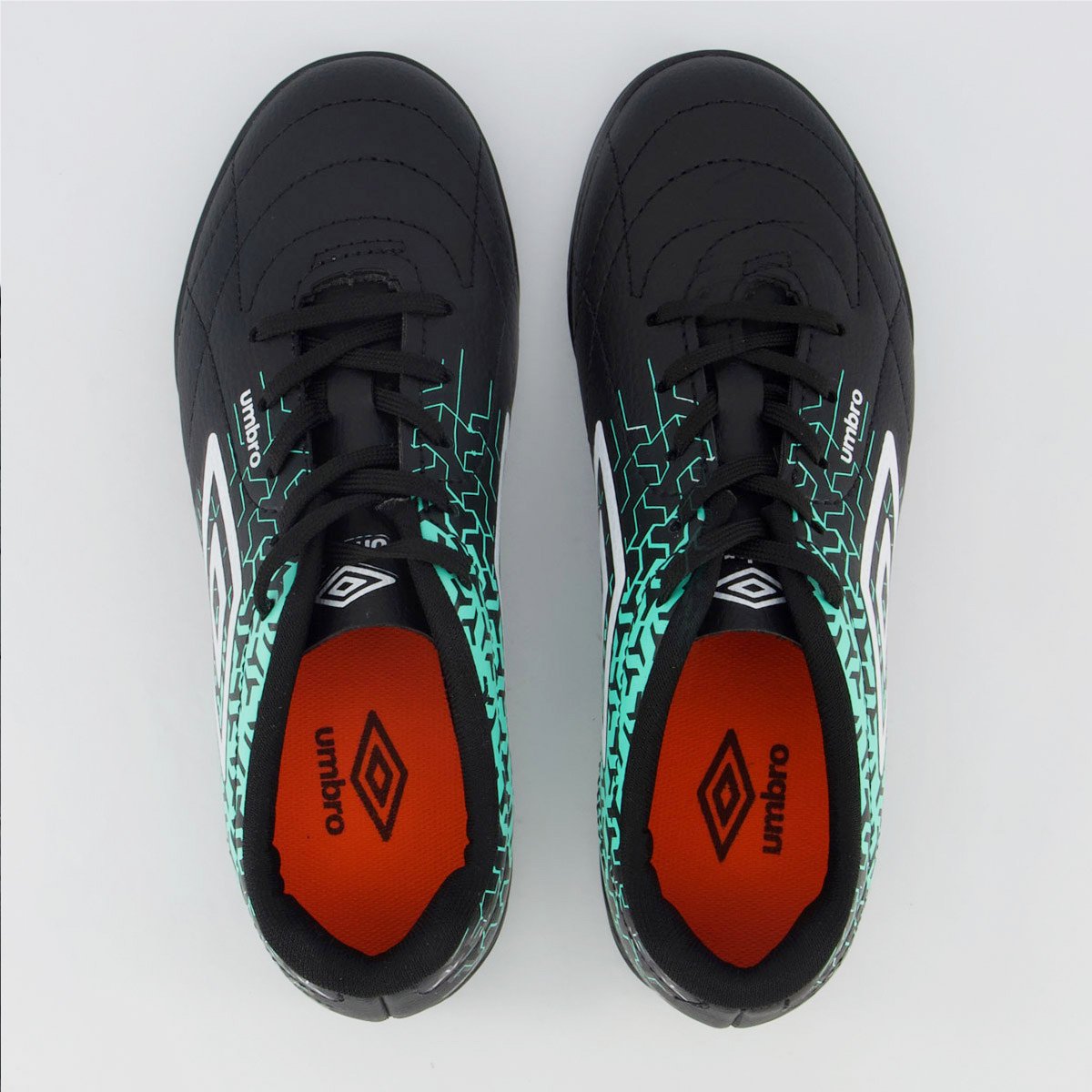 Chuteira Umbro Class Neo Society Juvenil Preta e Branca Preto/Branco 4