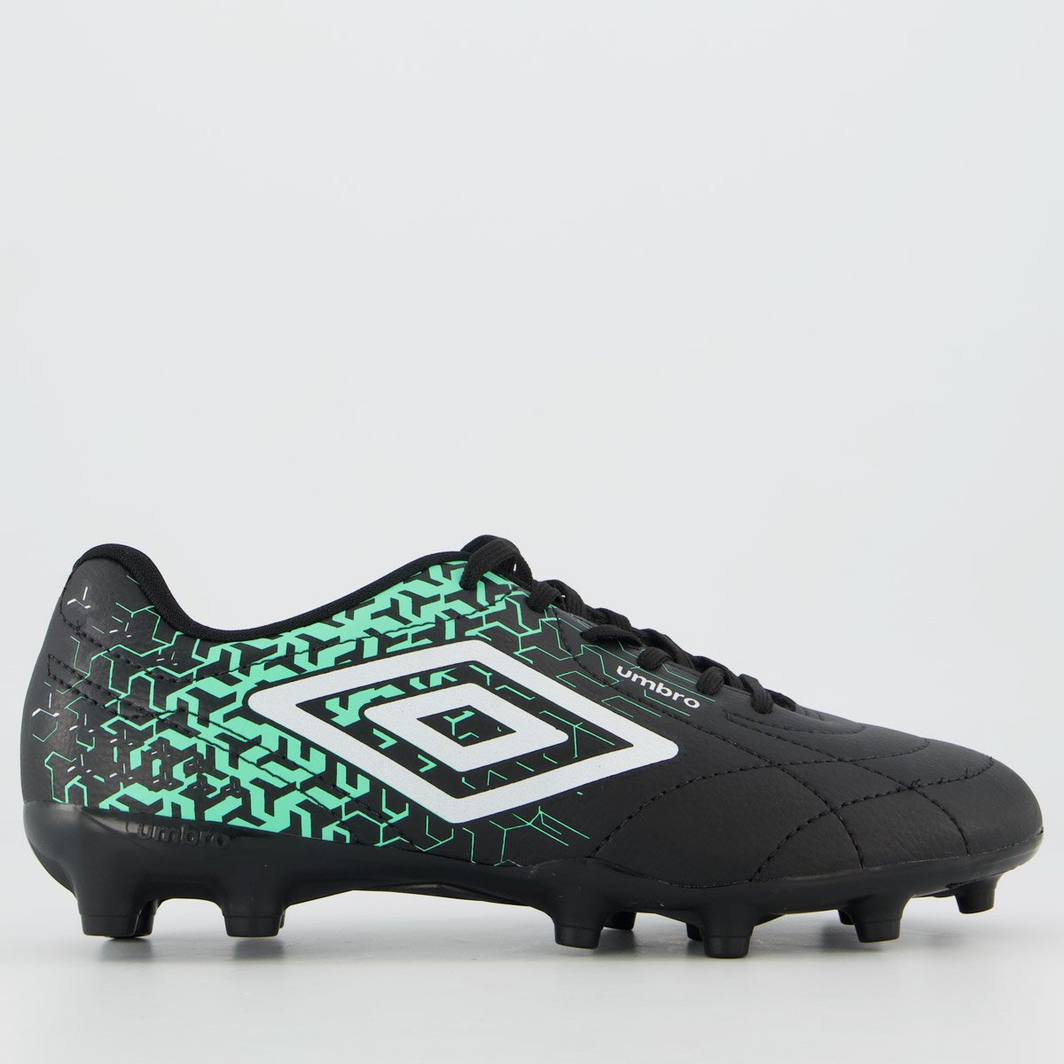 Chuteira Umbro Class Neo Campo Preta e Verde
