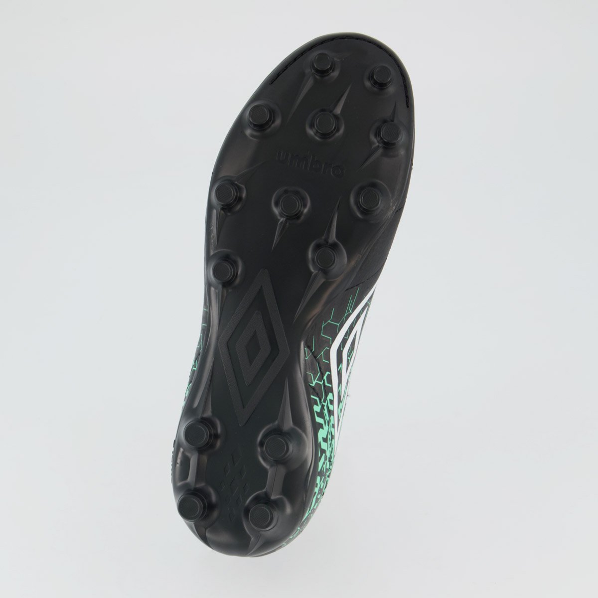 Chuteira Umbro Class Neo Campo Preta e Verde Preto/Verde 5
