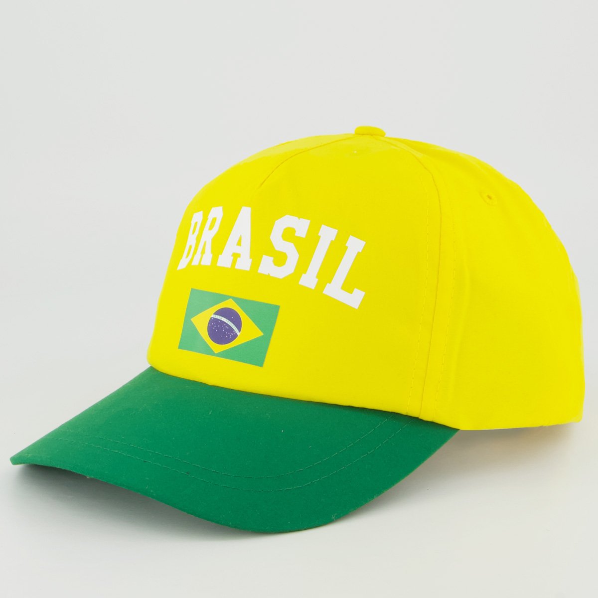 Boné Dras Sports Brasil Amarelo e Branco