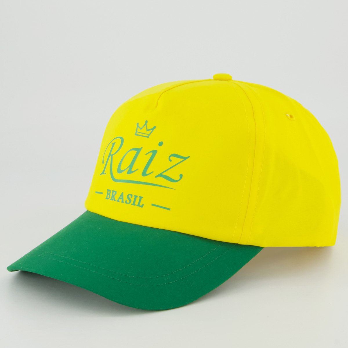 Boné Dras Sports Brasil Raiz Amarelo e Verde