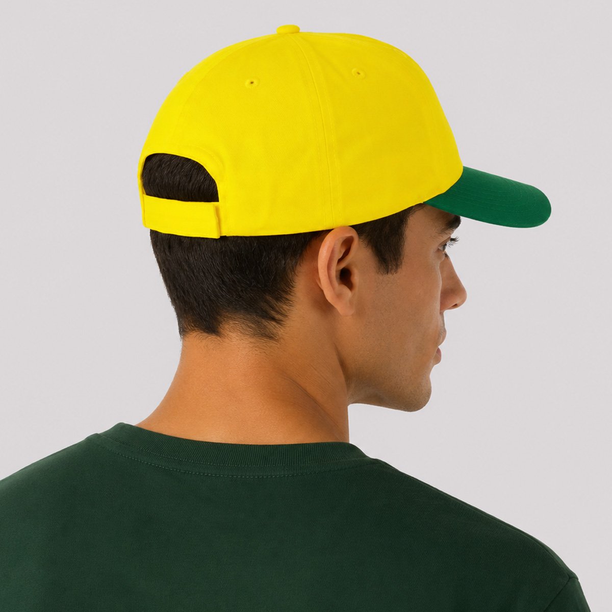 Boné Dras Sports Brasil Raiz Amarelo e Verde Amarelo/Verde 6
