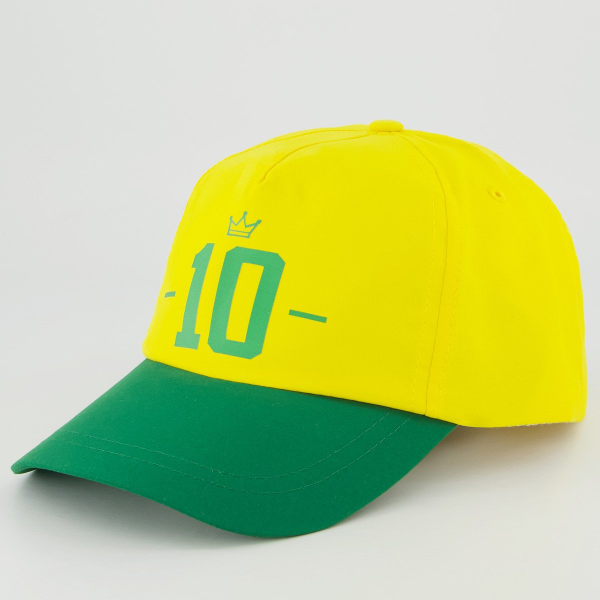 Boné Dras Sports Brasil 10 Amarelo e Verde