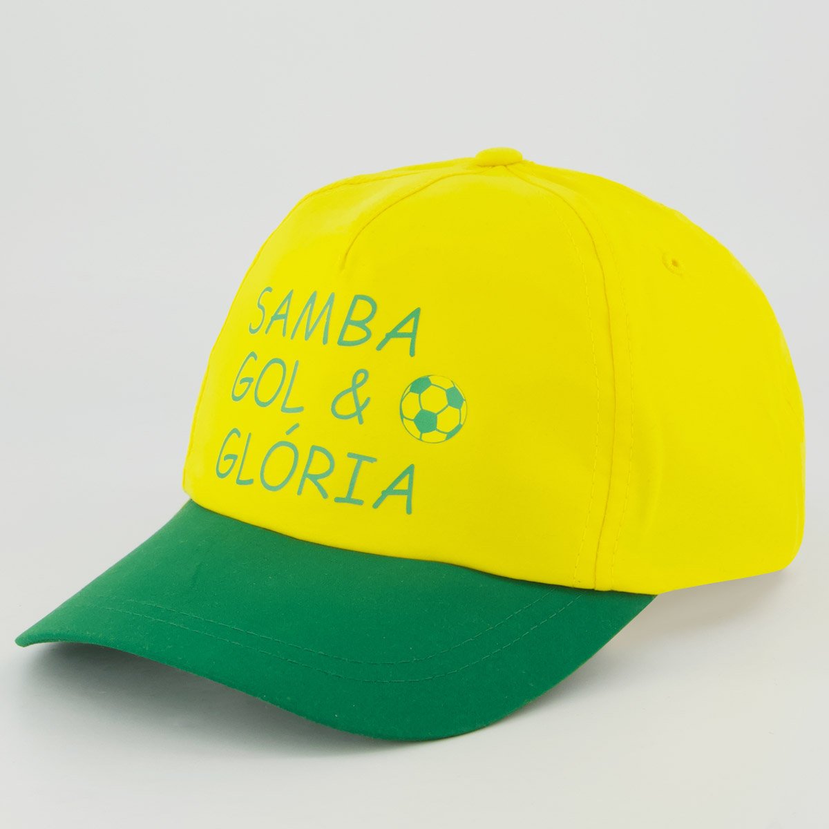 Boné Dras Sports Brasil Samba Amarelo e Verde