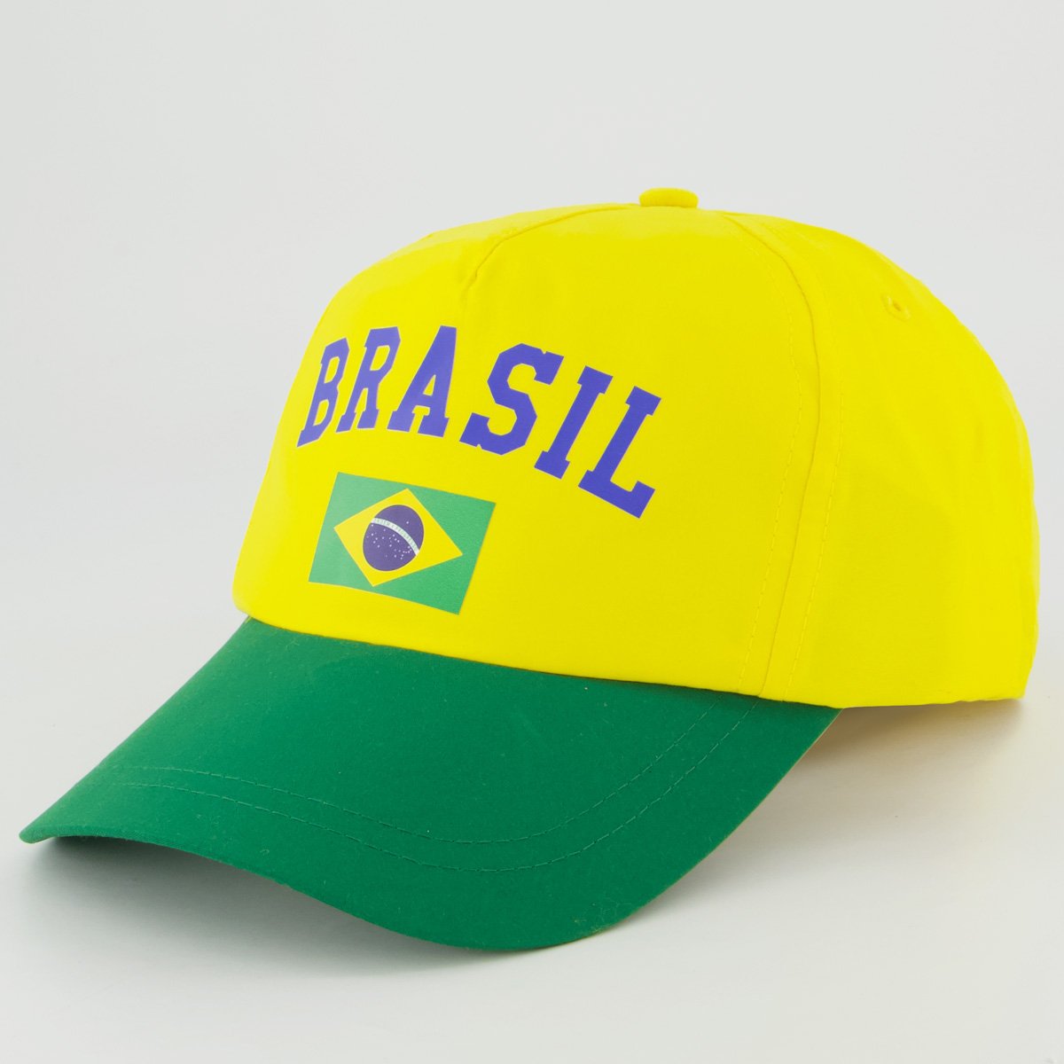 Boné Dras Sports Brasil Amarelo e Azul