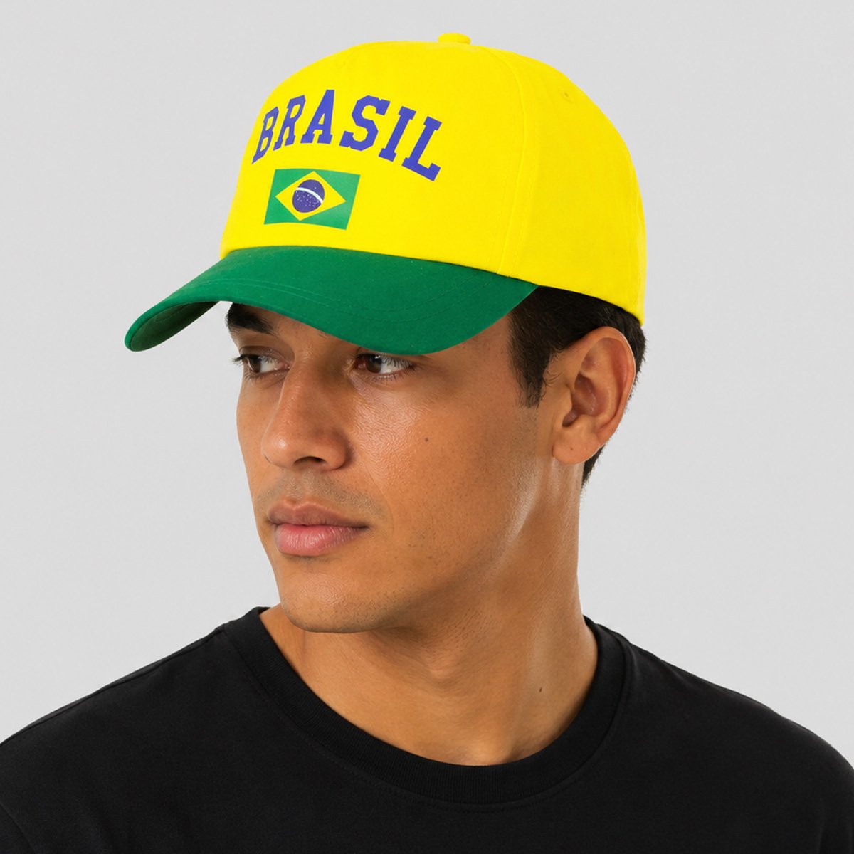 Boné Dras Sports Brasil Amarelo e Azul Amarelo/Azul 5