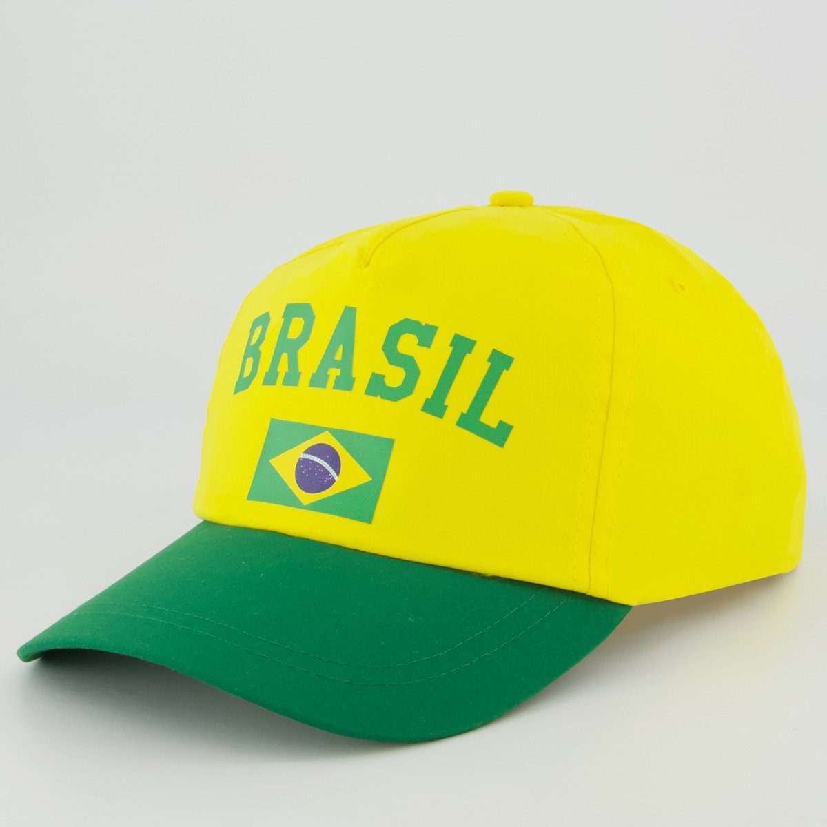 Boné Dras Sports Brasil Amarelo e Verde