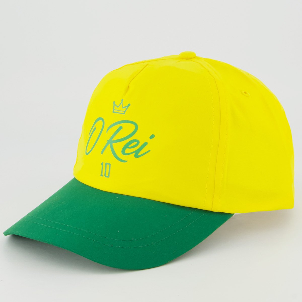 Boné Dras Sports Brasil Rei Amarelo e Verde