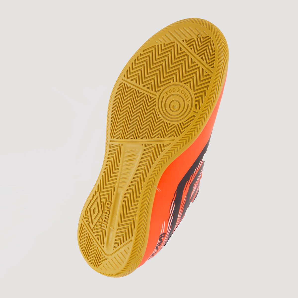 Chuteira Umbro Invictus Futsal Laranja e Preta Laranja/Preto 5