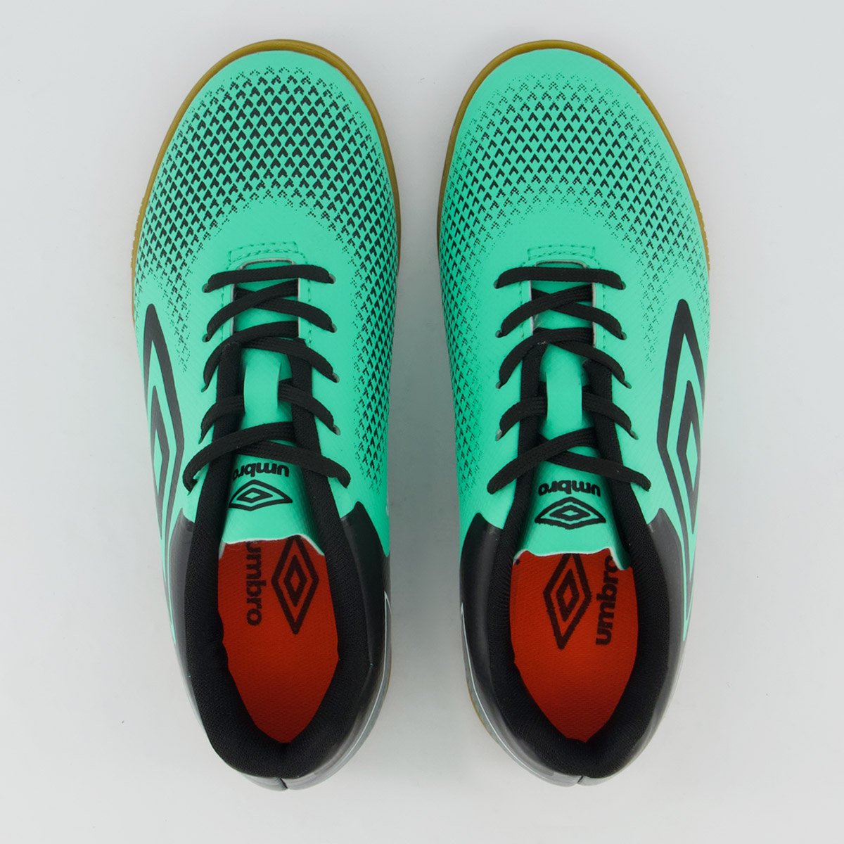 Chuteira Umbro Adamant Top Speed Futsal Juvenil Verde e Preta Verde/Preto 4