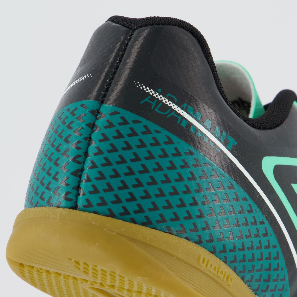 Chuteira Umbro Adamant Top Speed Futsal Juvenil Verde e Preta Verde/Preto 6
