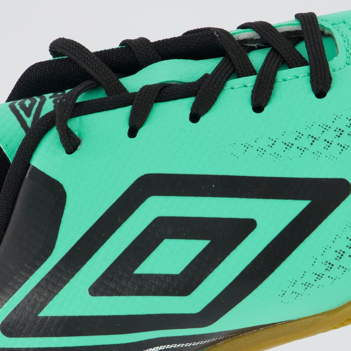 Chuteira Umbro Adamant Top Speed Futsal Juvenil Verde e Preta Verde/Preto 7