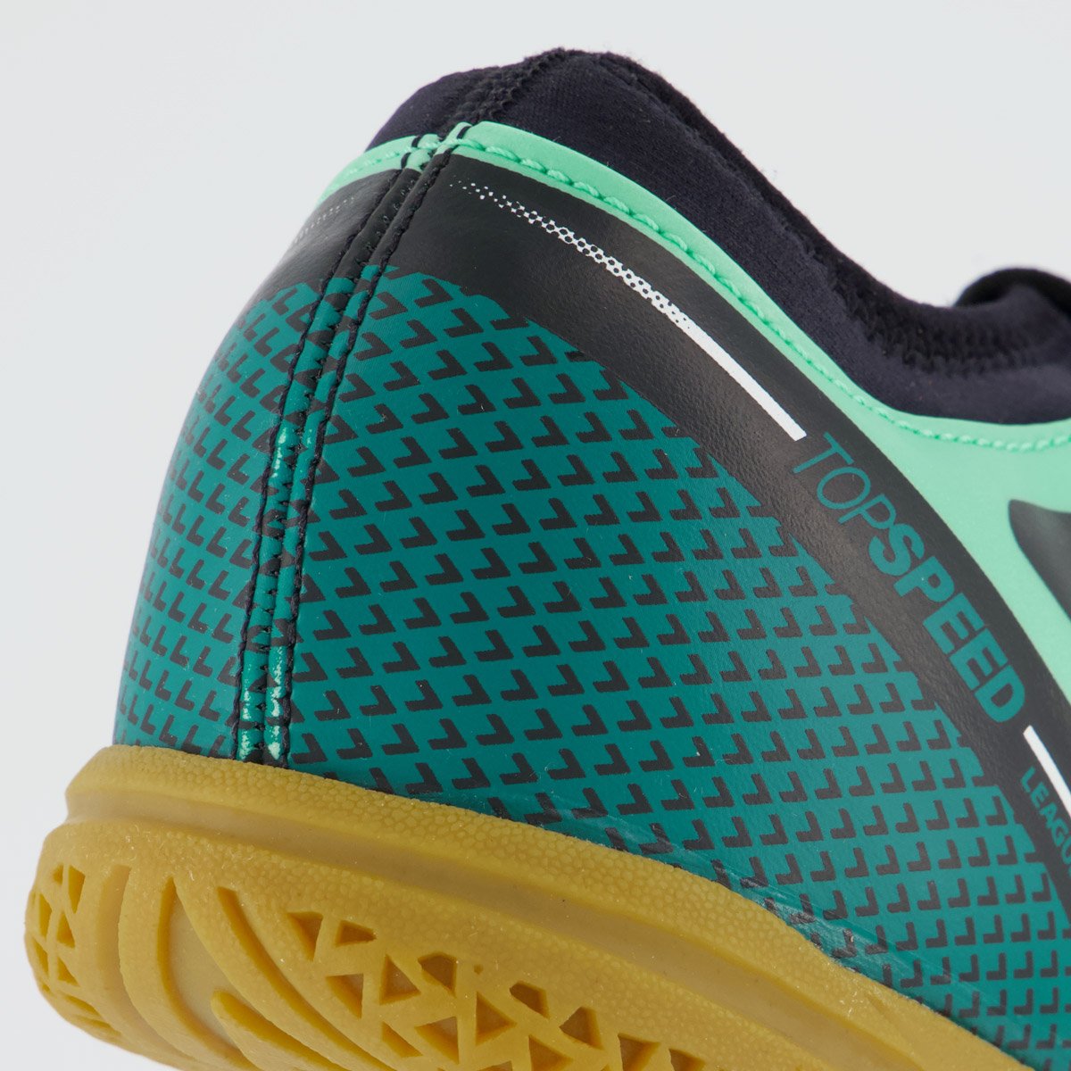 Chuteira Umbro Top Speed League Futsal Verde e Preta Verde/Preto 6